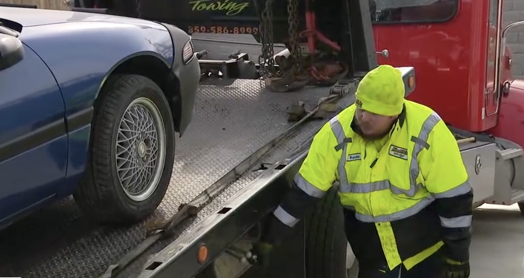 Tow Companies Brace for Winter Storm