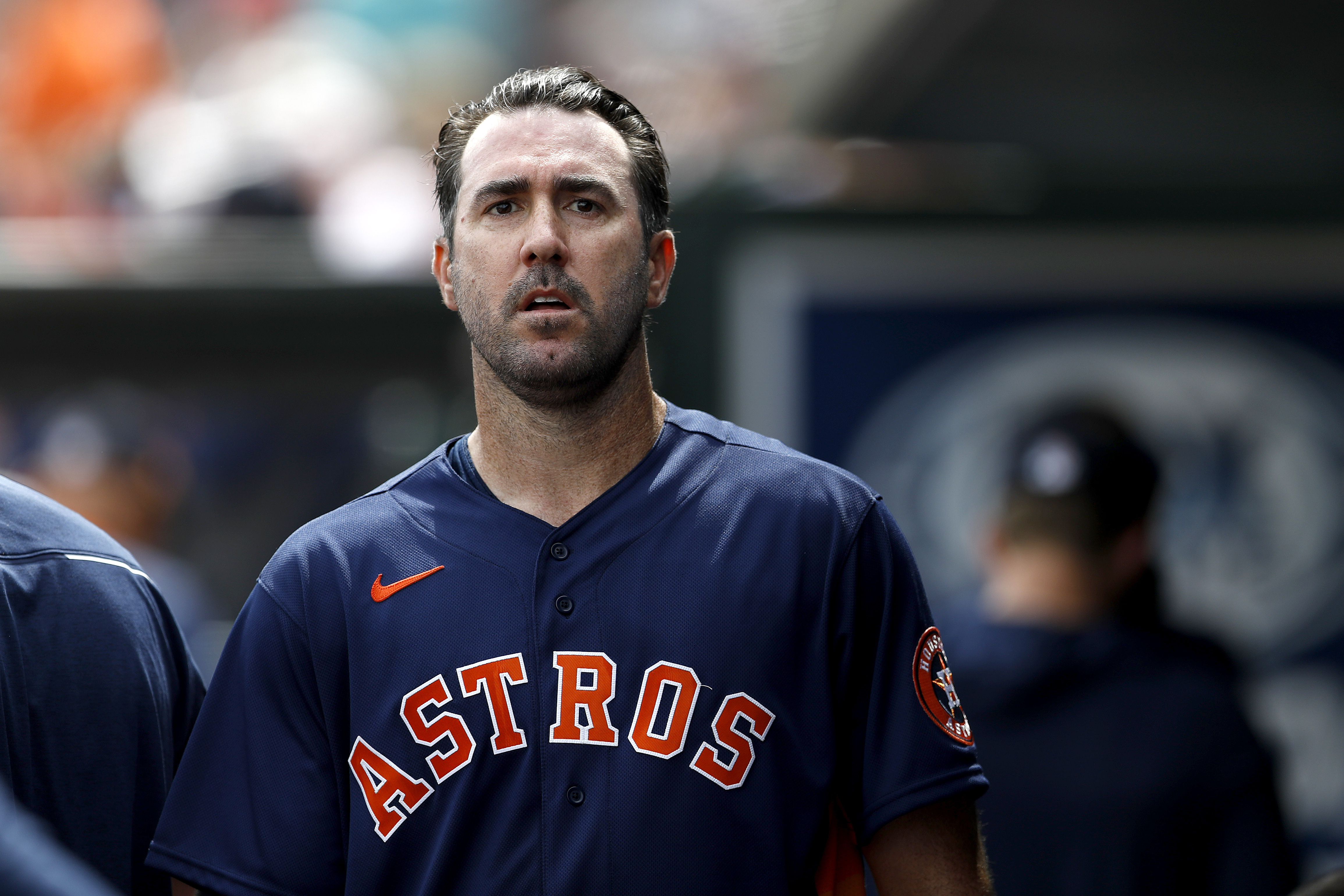 FILE Astros Justin Verlander Baseball