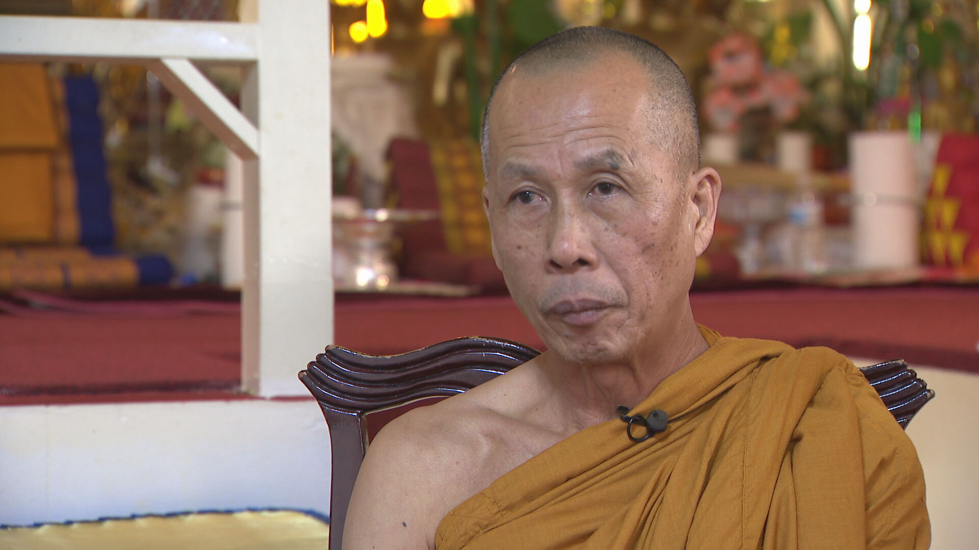 Attacked and Robbed Buddhist Monk Tells his Story