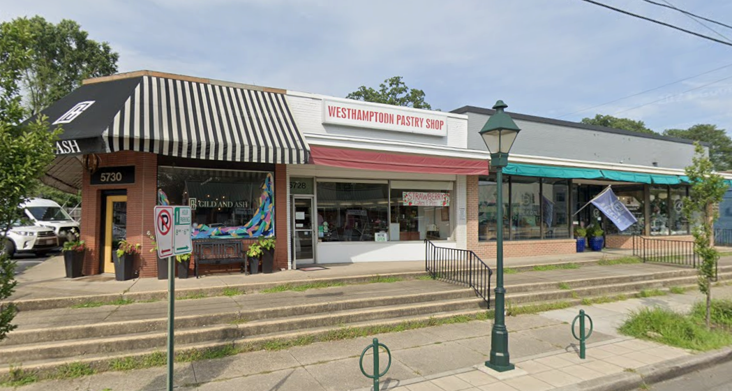 Westhampton Pastry Shop on  Patterson Ave.