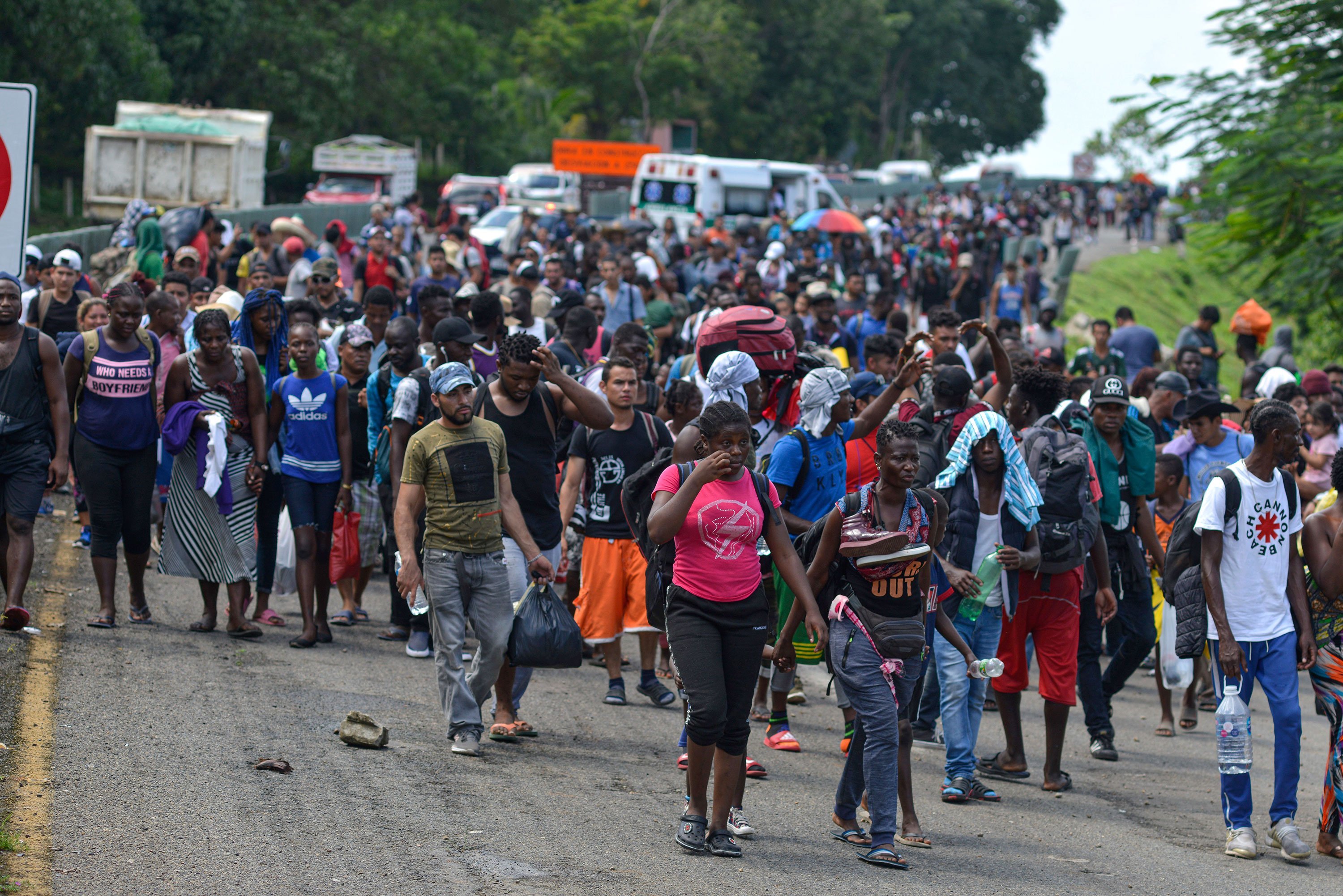 Migrant Caravan Mexico