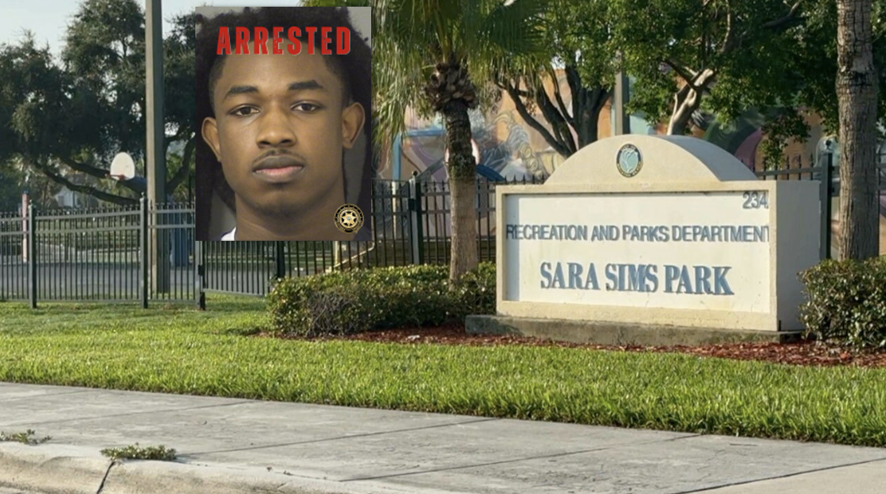 Sara Sims Park shooting arrested.png