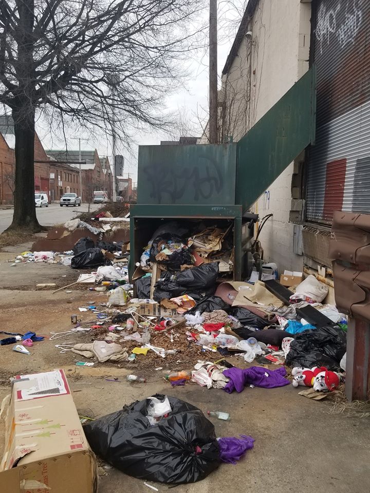 Trash pile