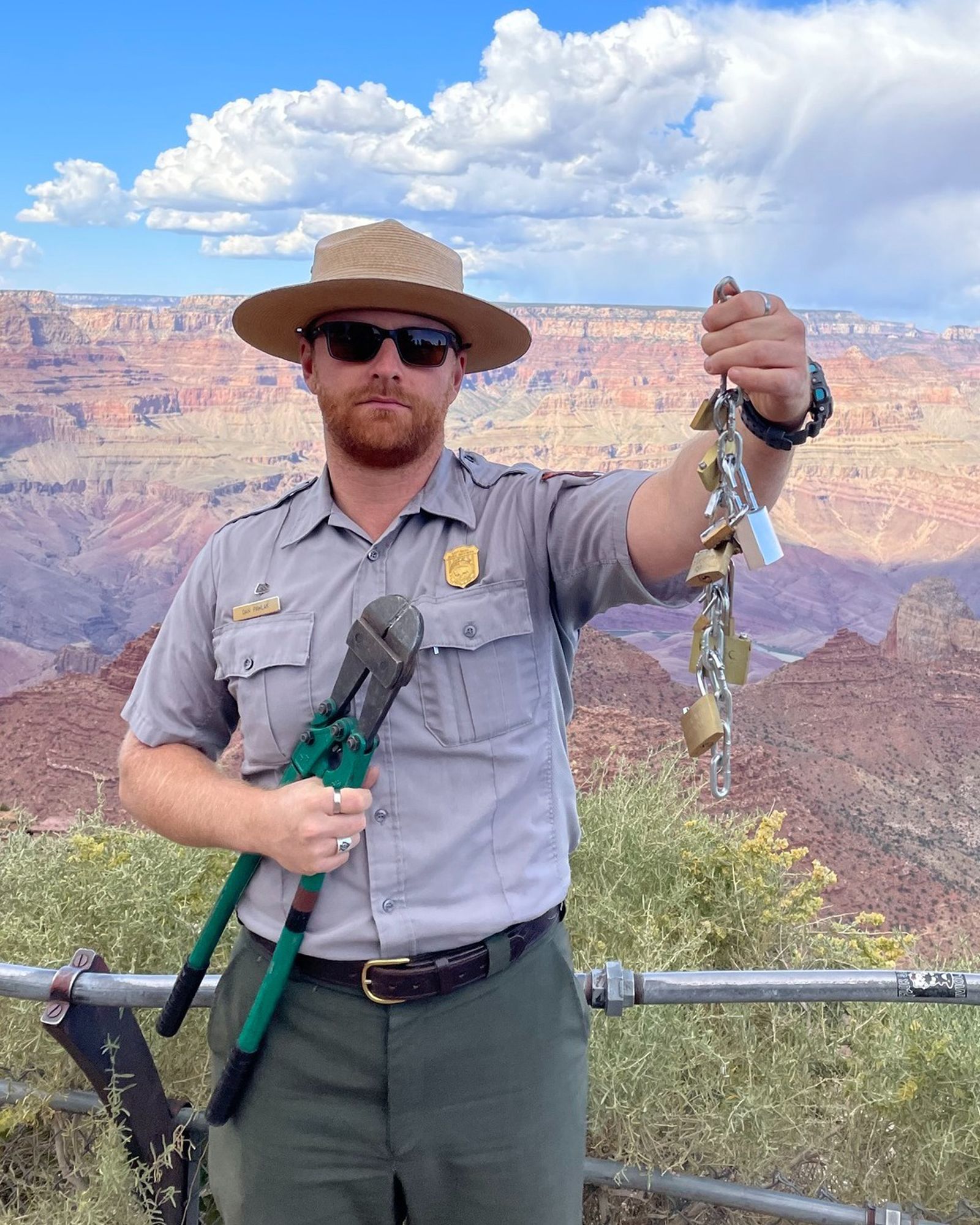 Grand Canyon Love Locks