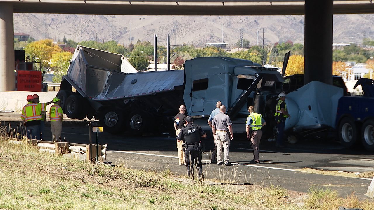 Extended closure expected on eastbound US 6 after semi goes over the bridge on I-70 near Golden police say.jpeg