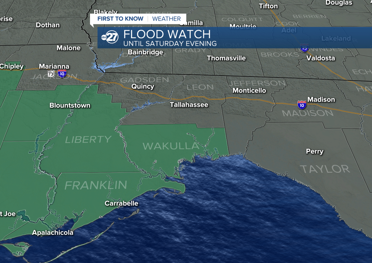 western big bend flood watch (09/06/2024)
