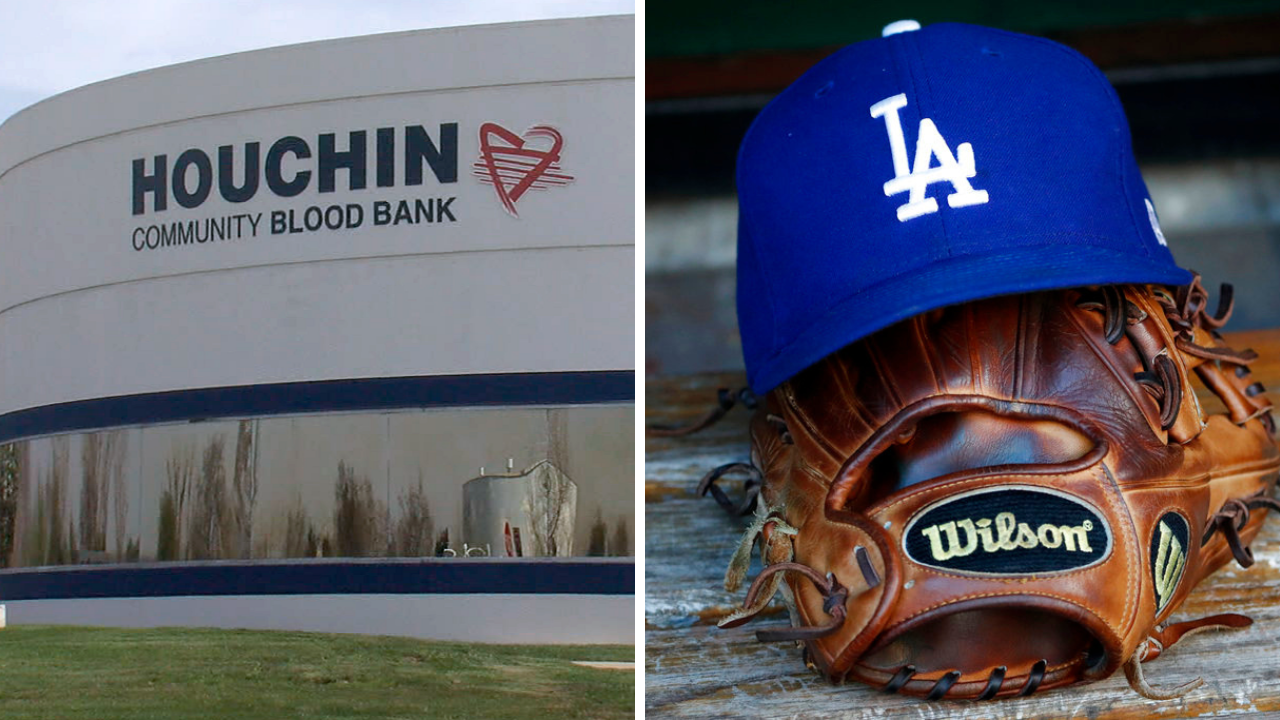 Houchin Community Blood Bank Dodgers Giveaway