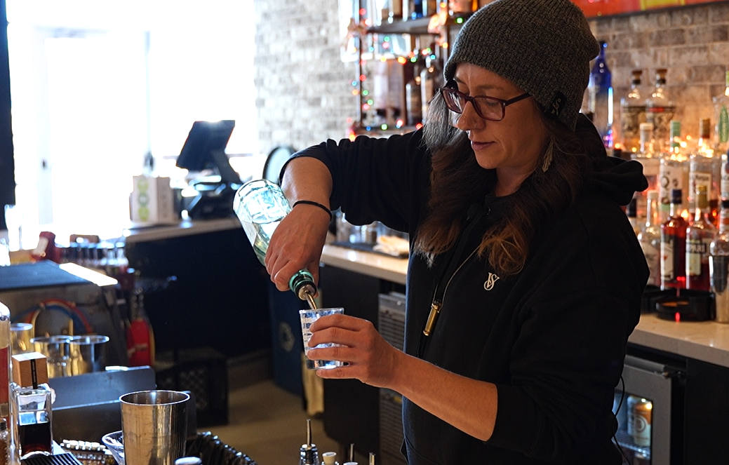 Denver bartender Tamara Eaker looks to win the Bar Boss challenge.