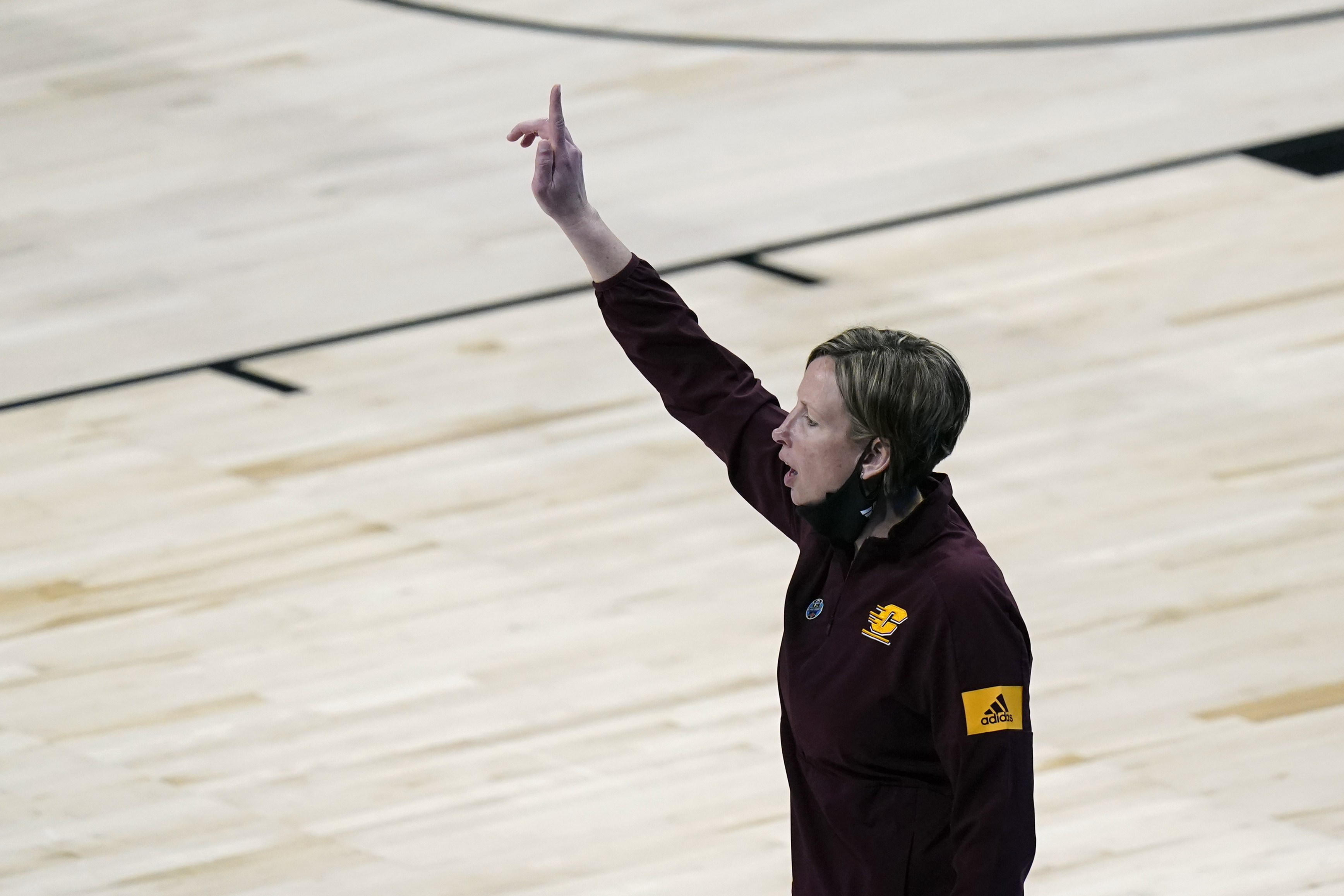 FILE Heather Oesterle NCAA Central Michigan Iowa Basketball
