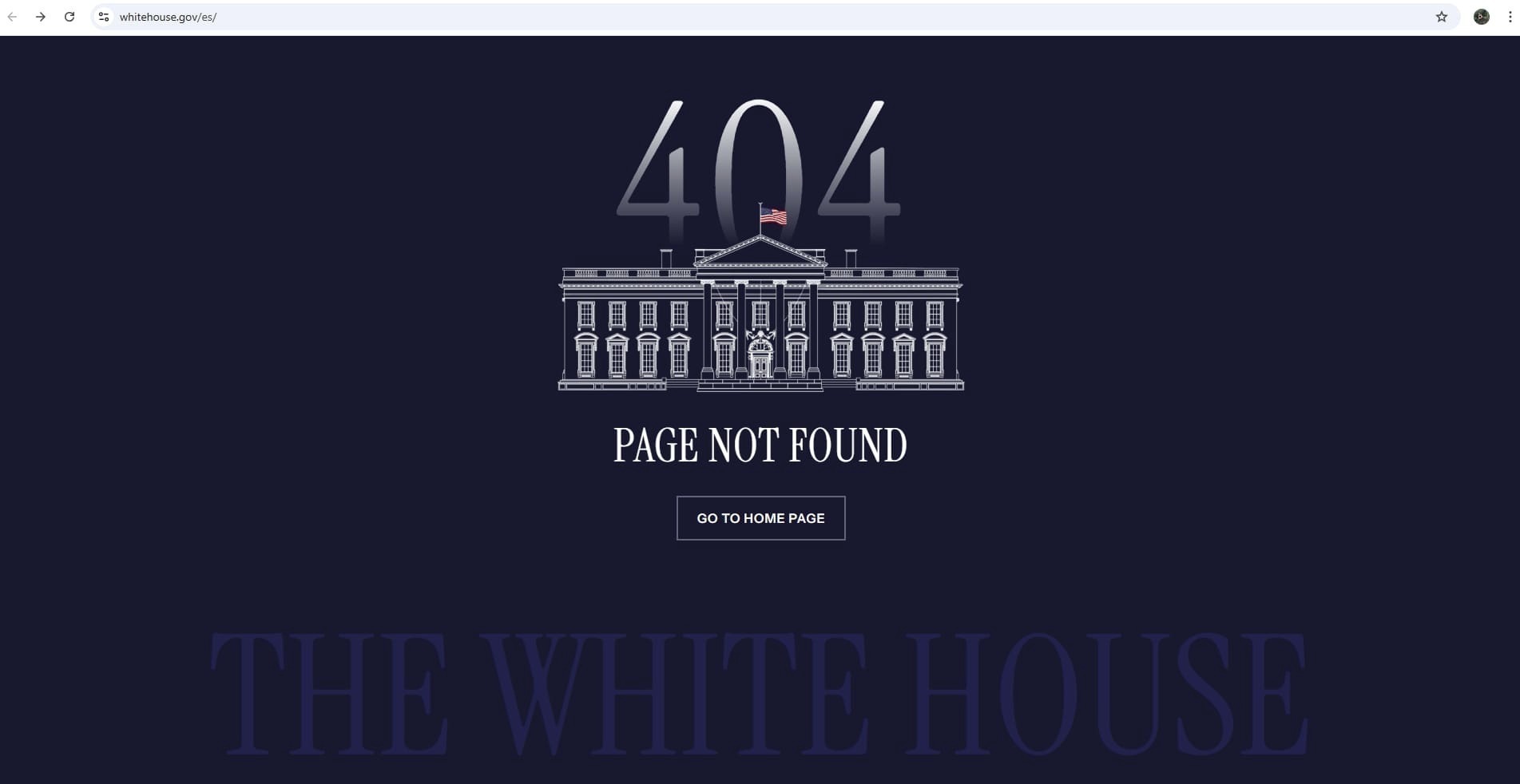 White House Spanish Page