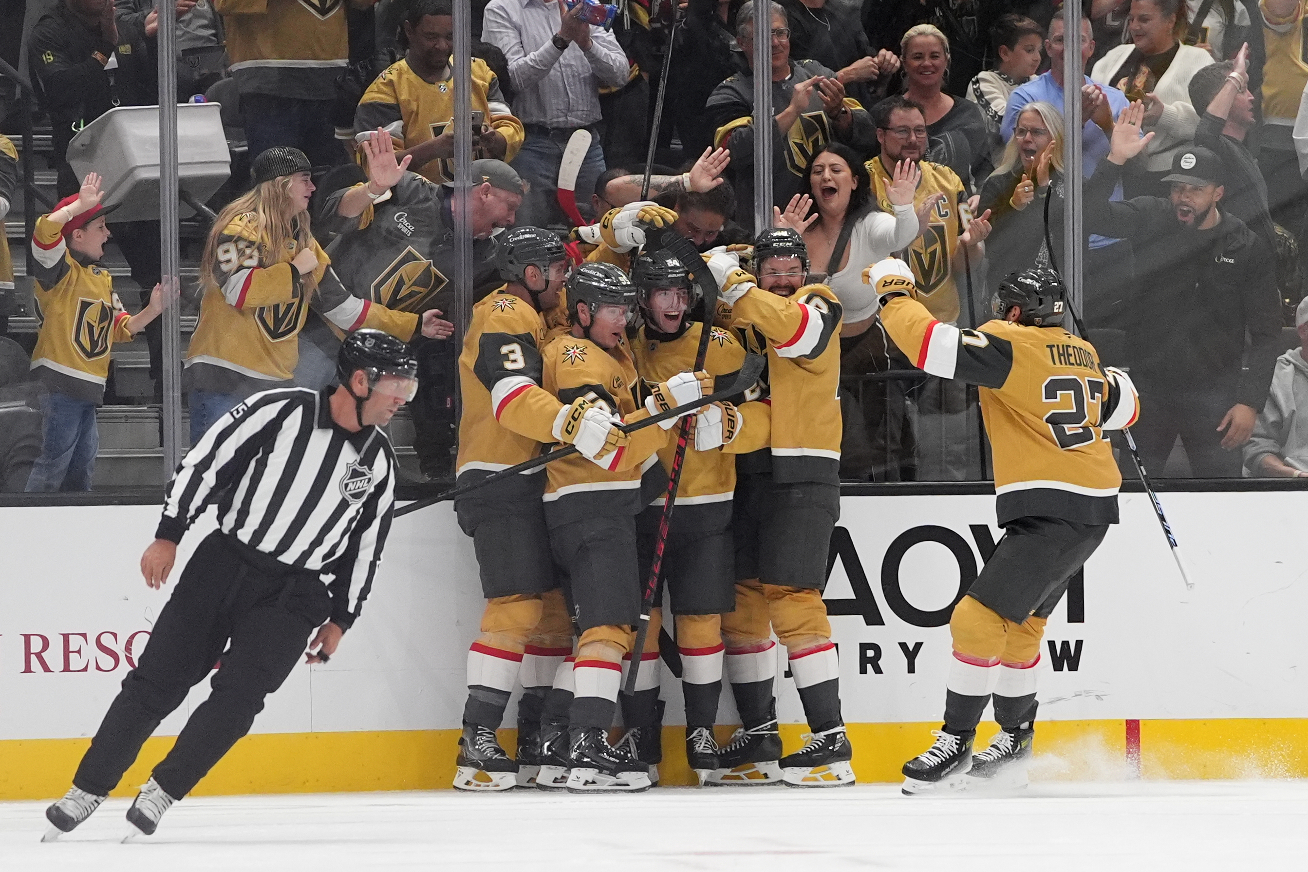 Blackhawks Golden Knights Hockey