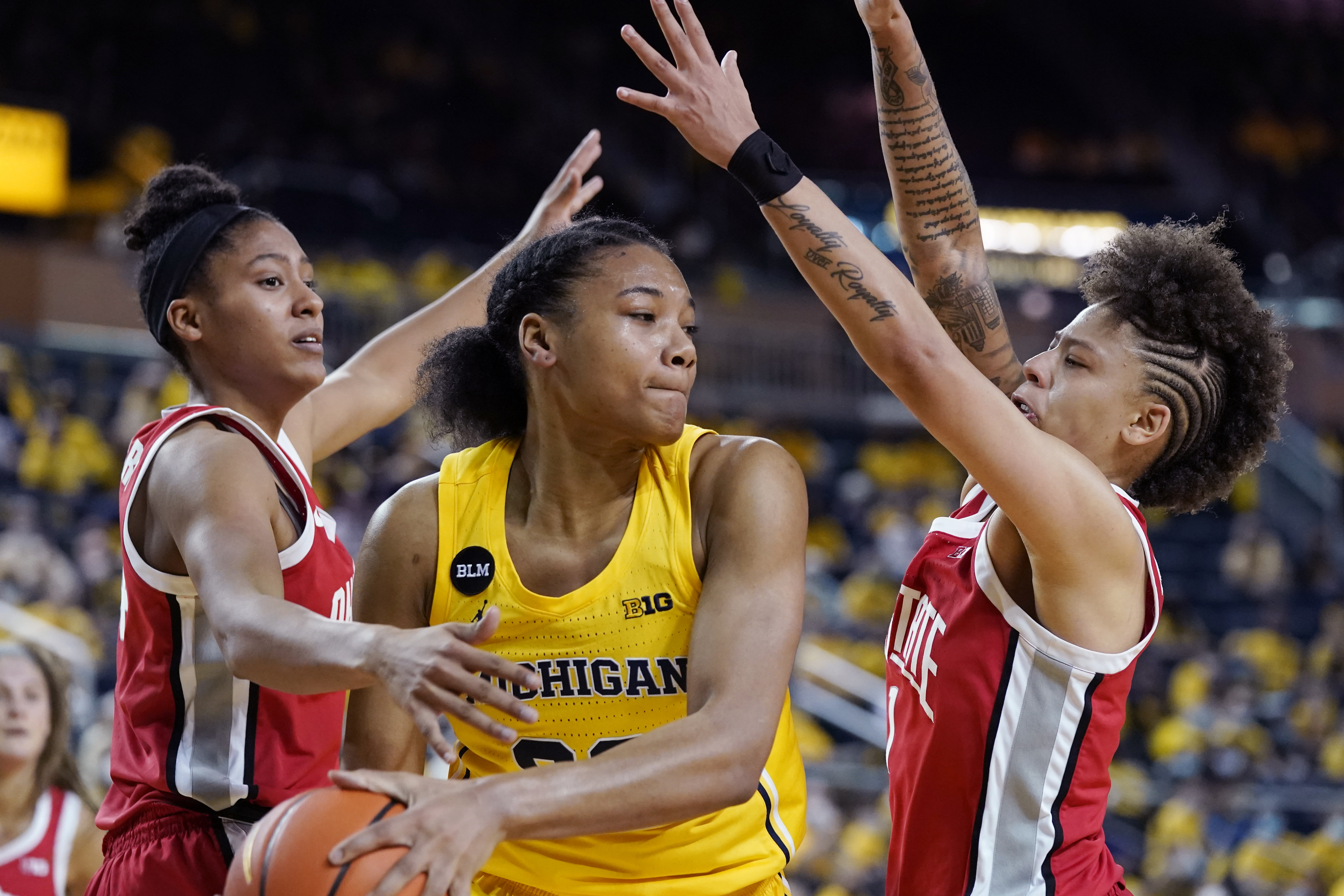 Naz Hillmon Ohio St Michigan Basketball