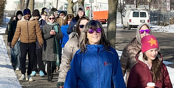 Kent County Community Action Walk for Warmth