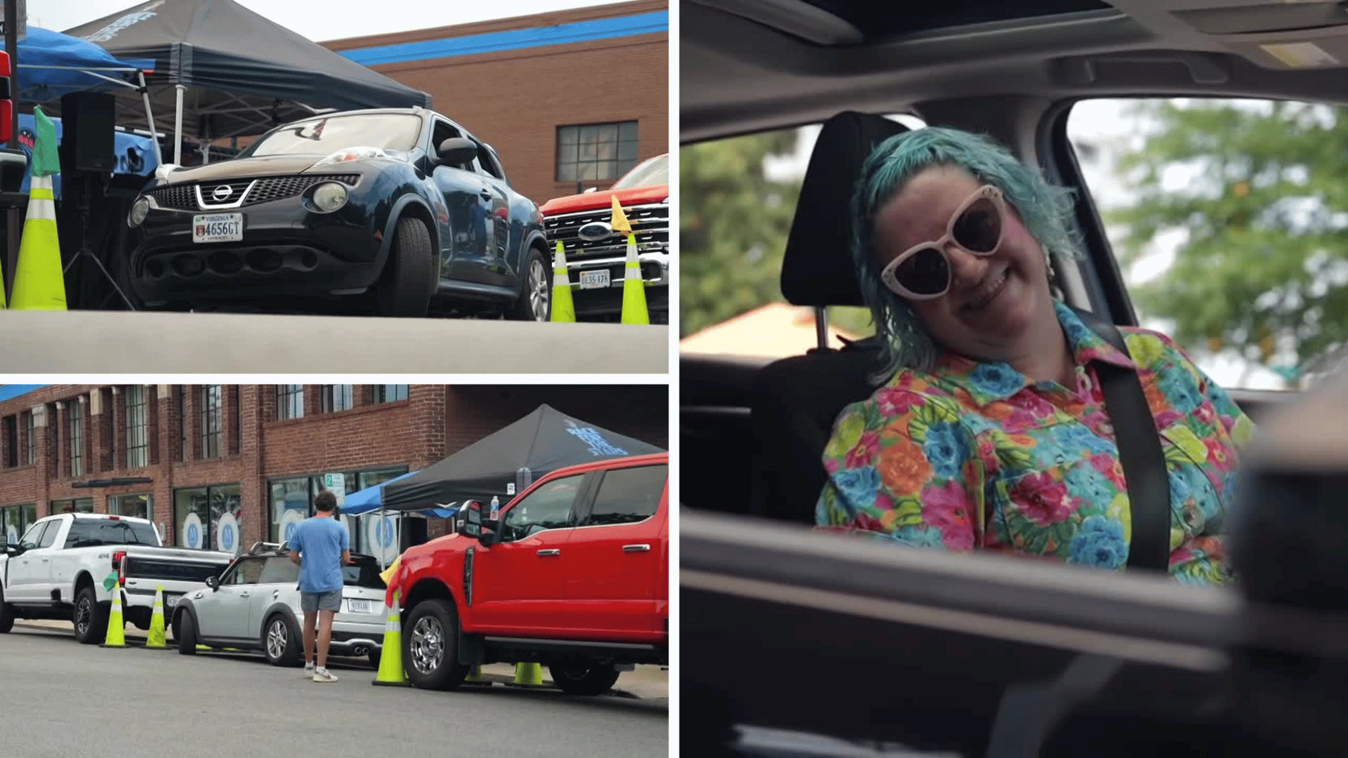 Richmond drivers put parallel parking skills to the test
