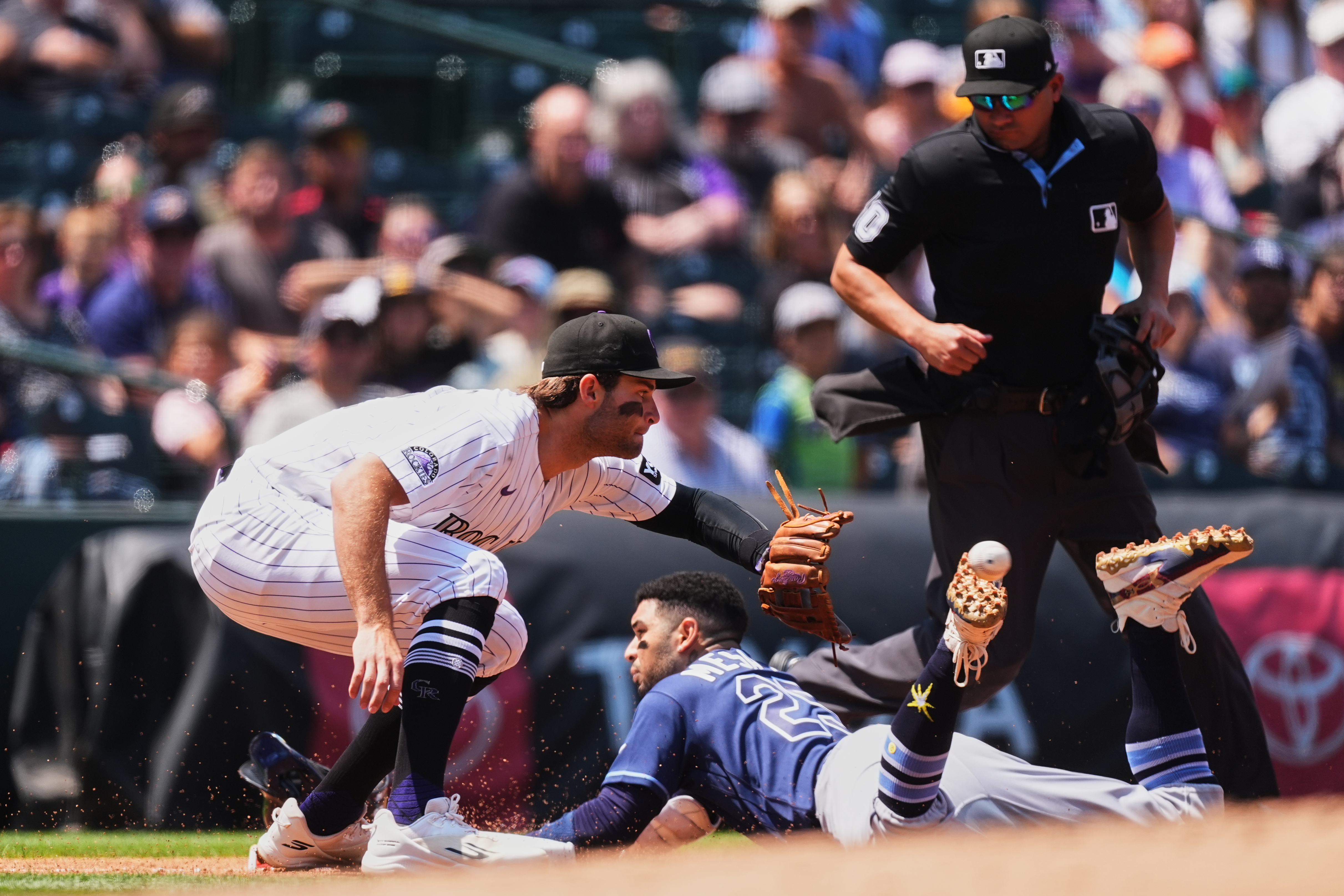 Rays Rockies Baseball