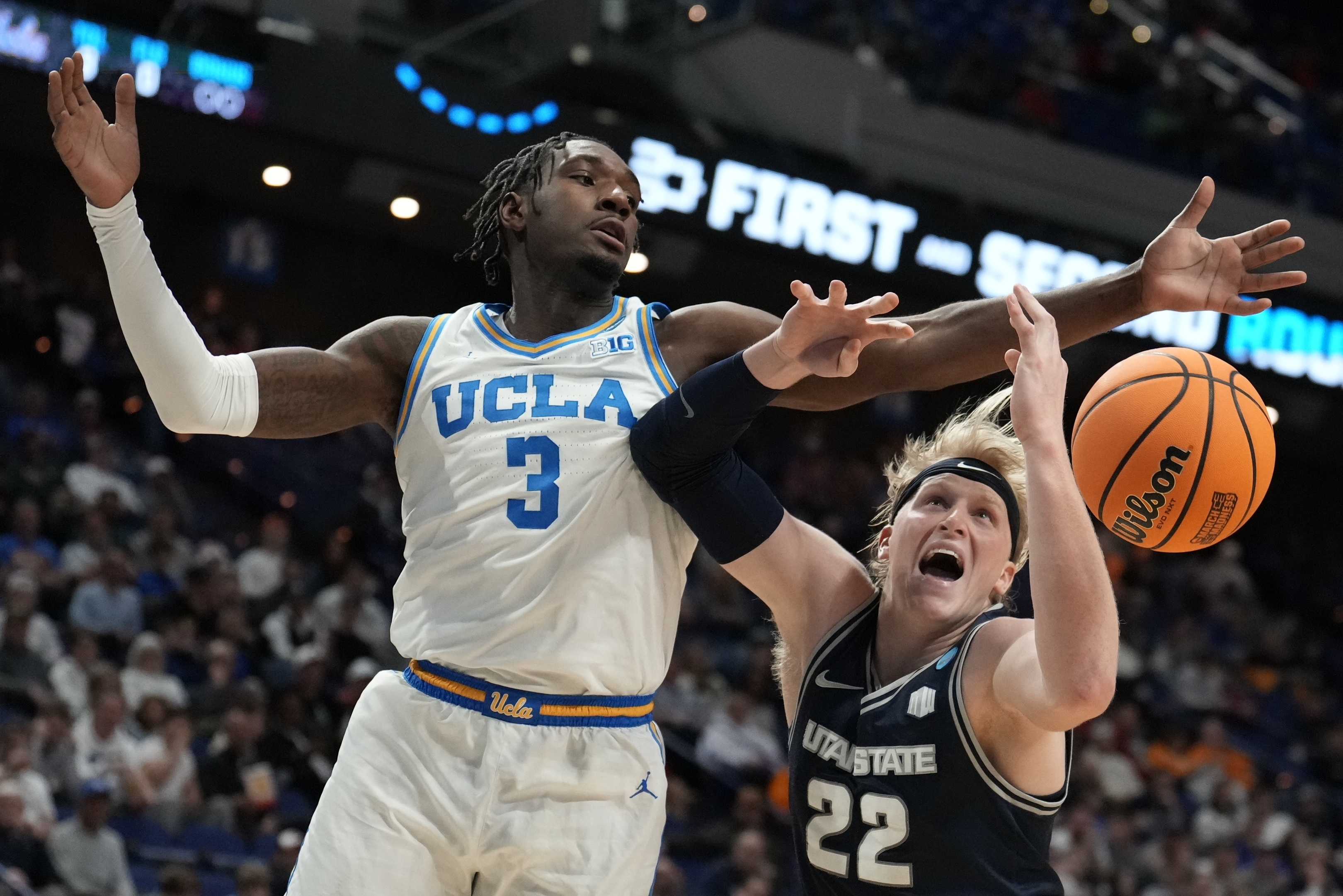 NCAA Utah St UCLA Basketball