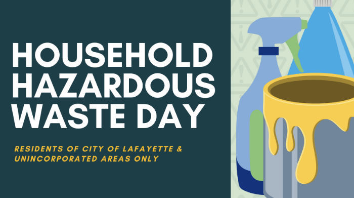 Household Hazardous Waste Day 