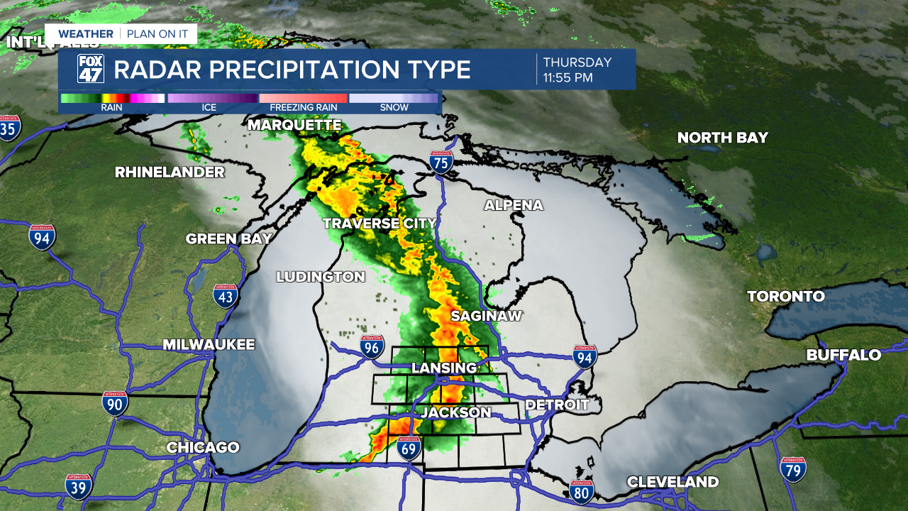 Severe storms last night brings major impacts to Mid-Michigan