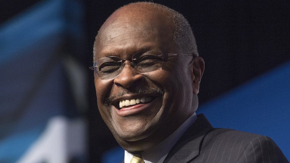 Herman Cain's Twitter account tweets that COVID-19 'isn't as deadly' as once thought