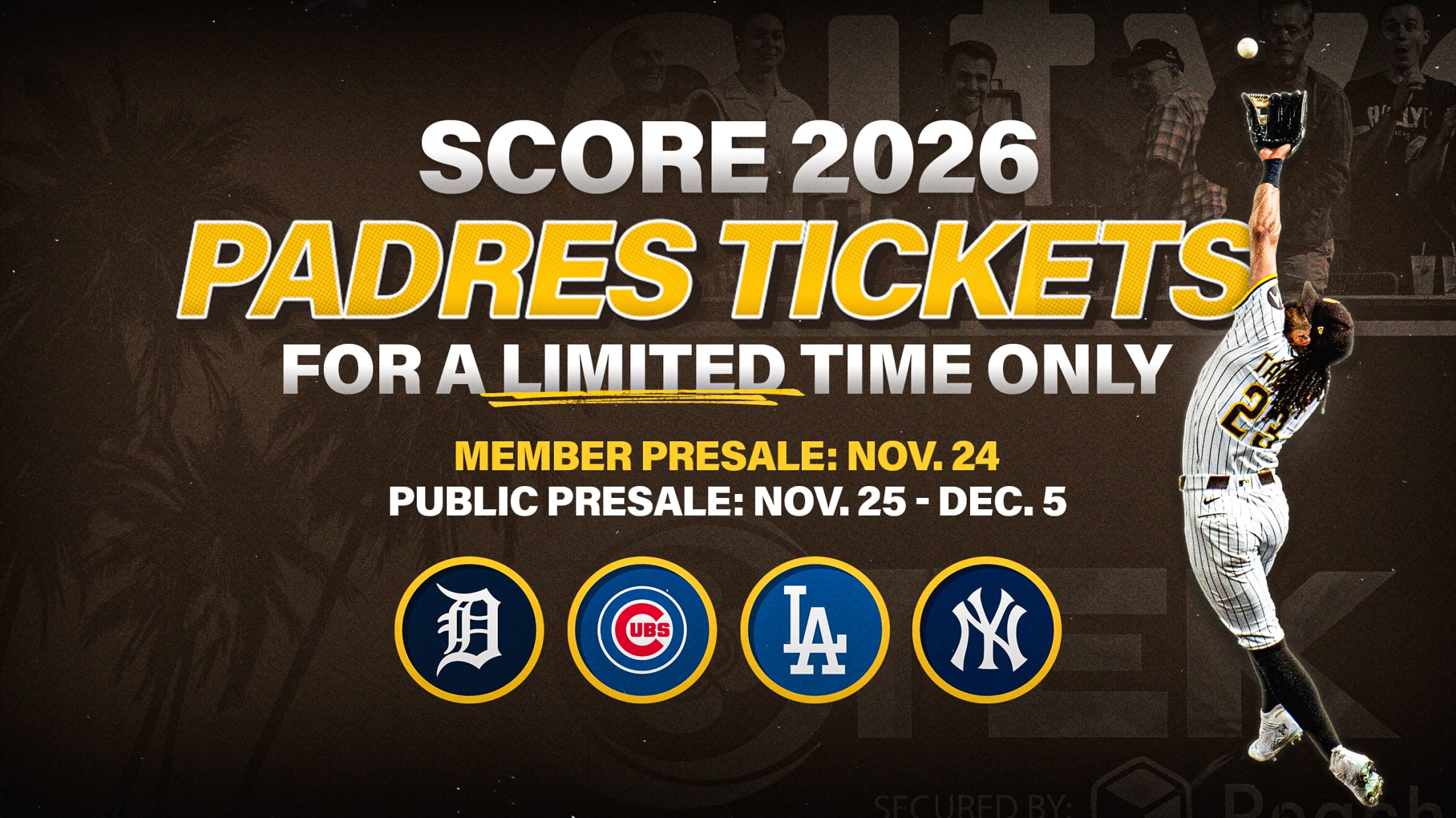 padres single game 2026 tickets presale