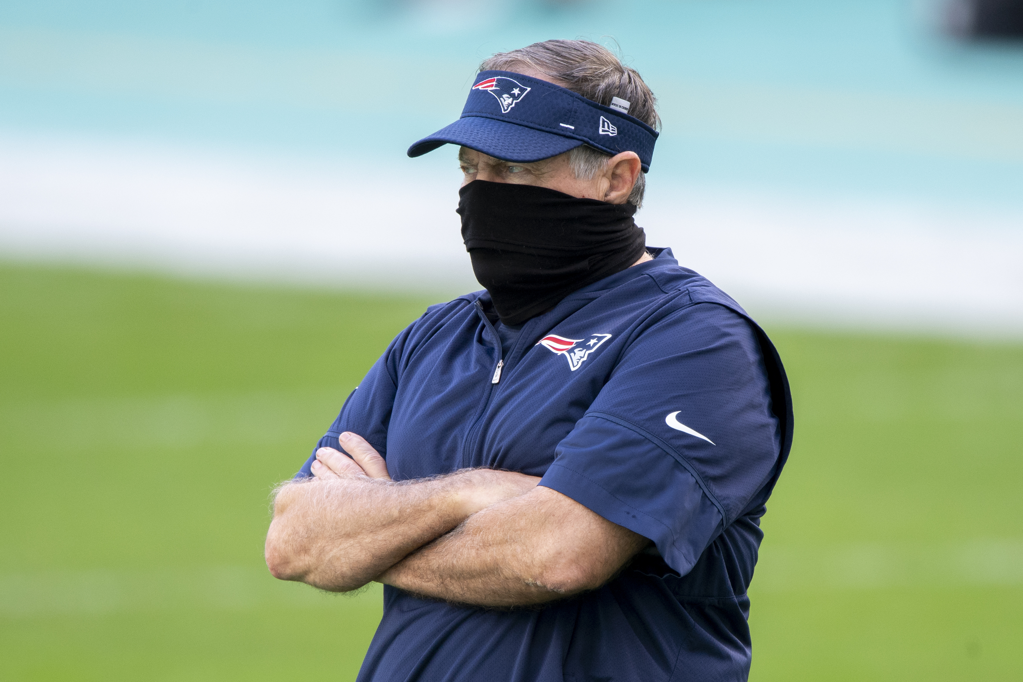 Bill Belichick Patriots Dolphins Football