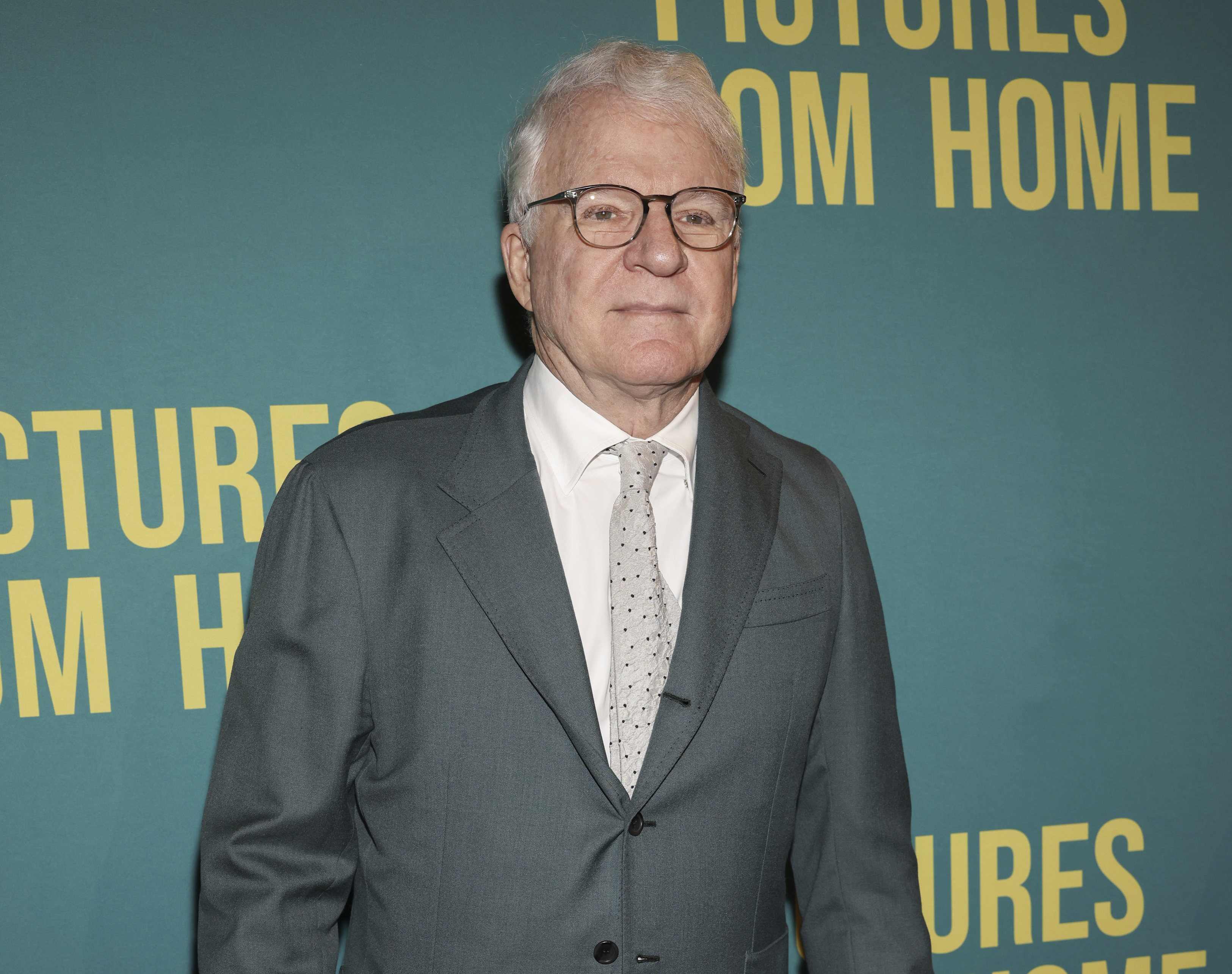 Steve Martin at 'Pictures From Home' opening night on Broadway, Feb. 9, 2023