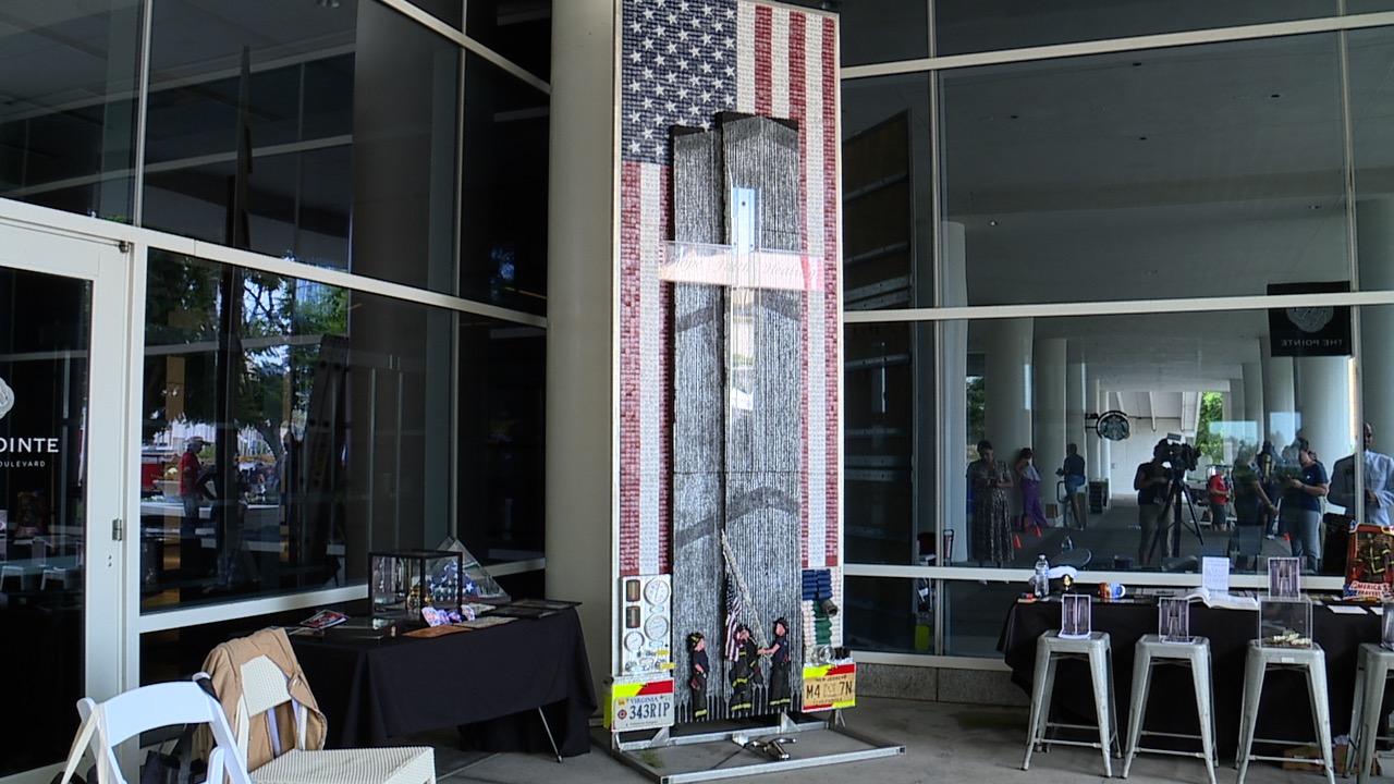 Piece of art honoring lives lost in 9/11
