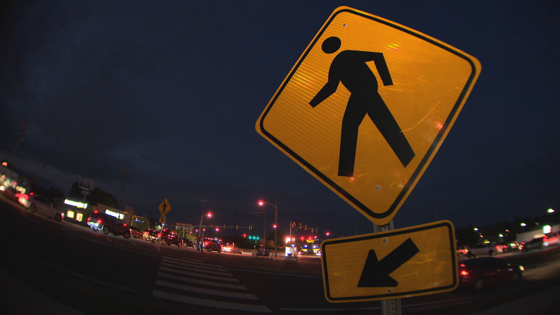 generic pedestrian sign