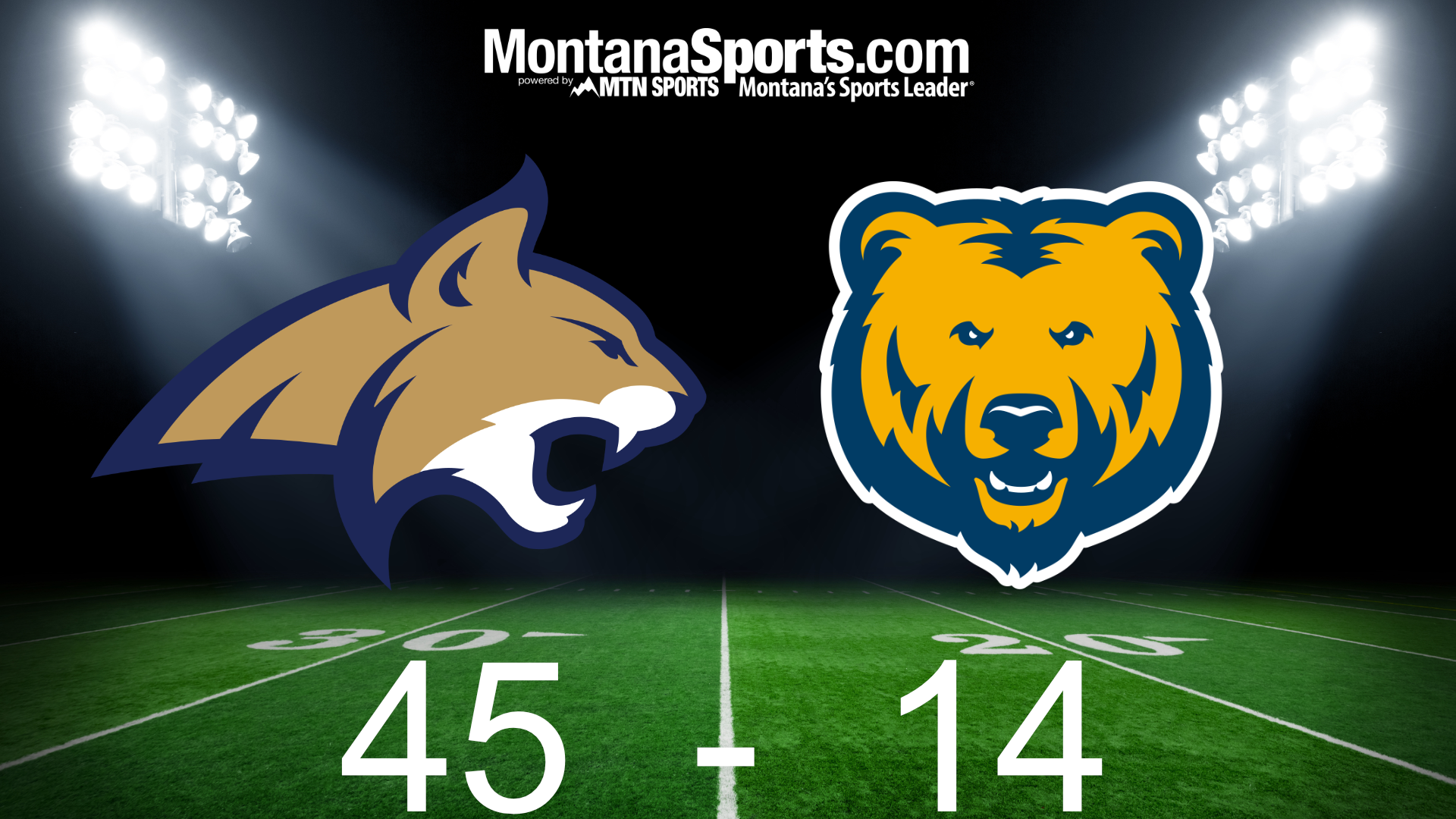 Montana State 45, Northern Colorado 14
