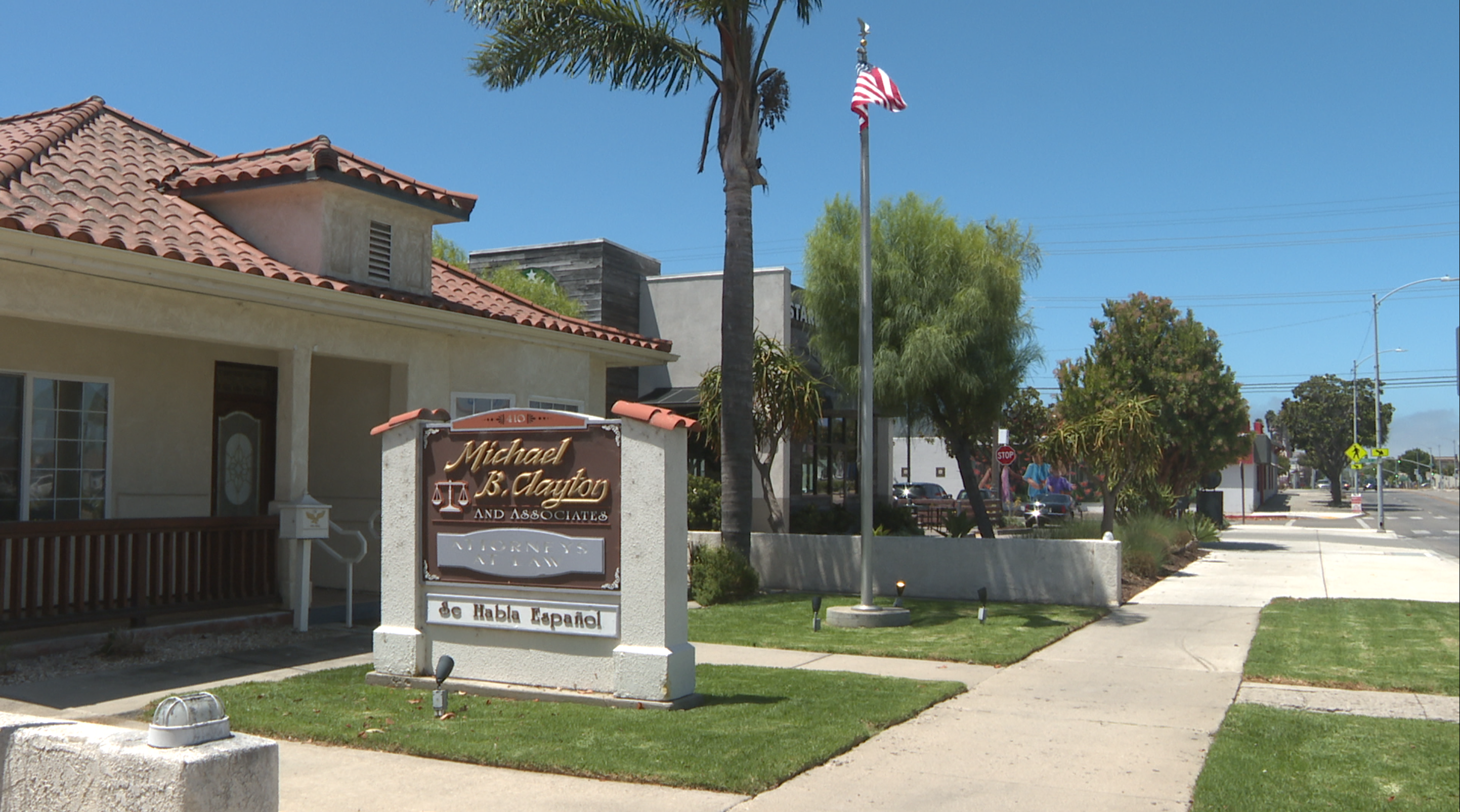 Michael B. Clayton Flag Stolen Lompoc