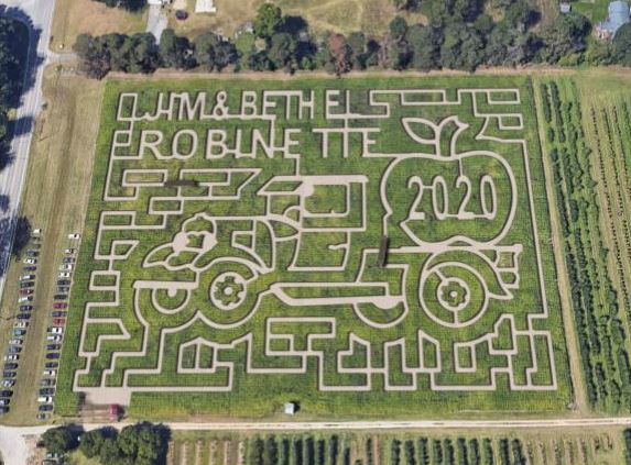 Robinette's Apple Haus & Winery dedicating corn maze design to late owners