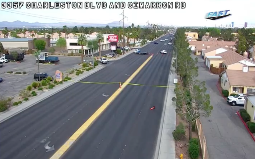 Charleston BLVD and Cimarron RD 