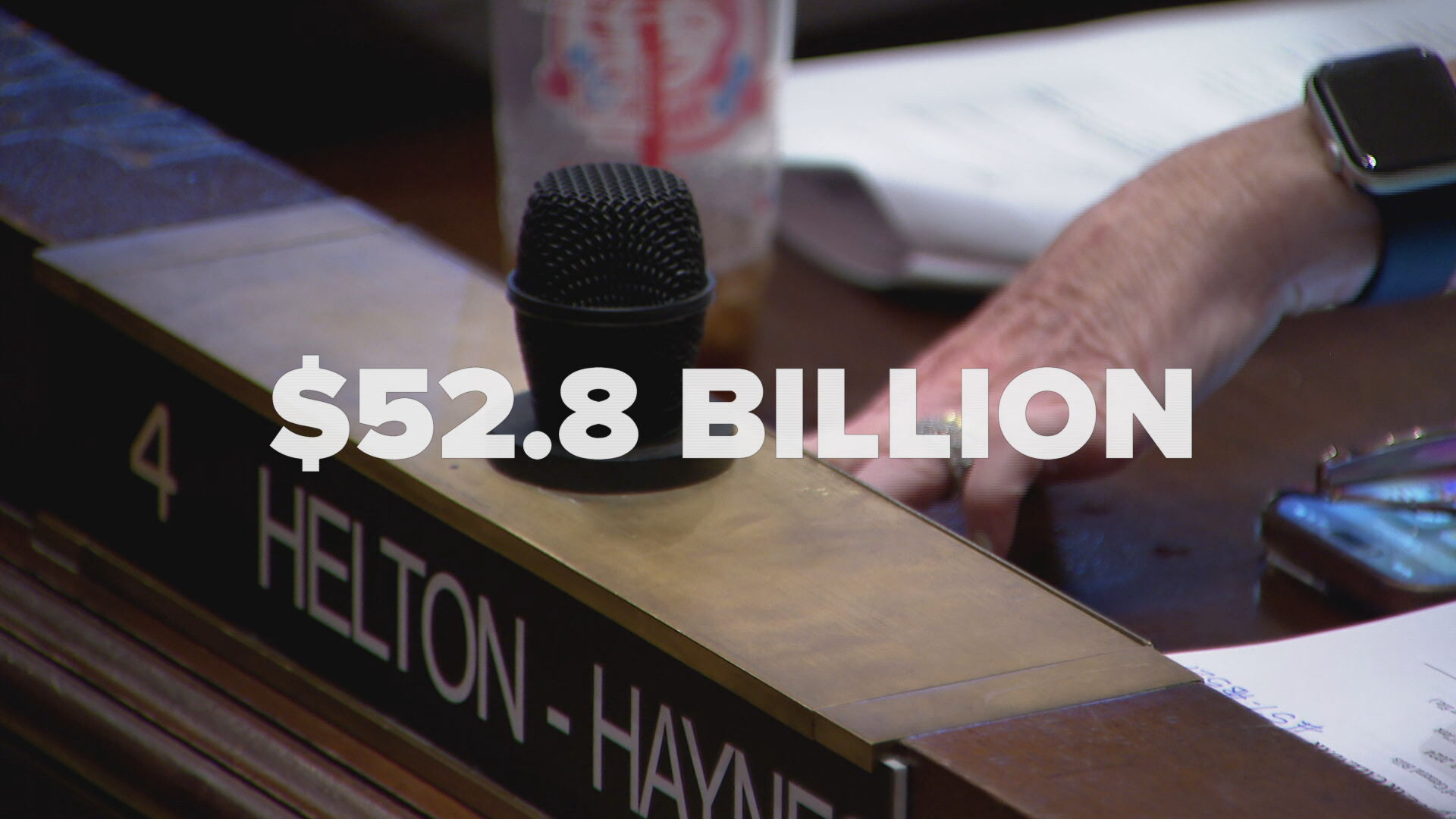 State budget talks