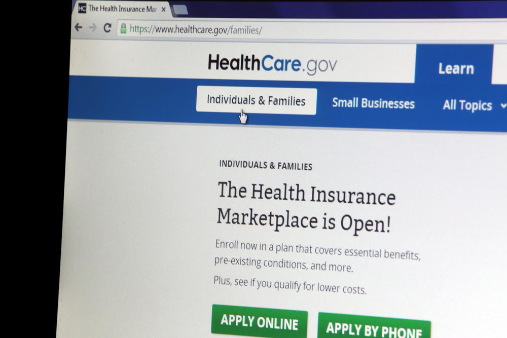 Healthcare marketplace website