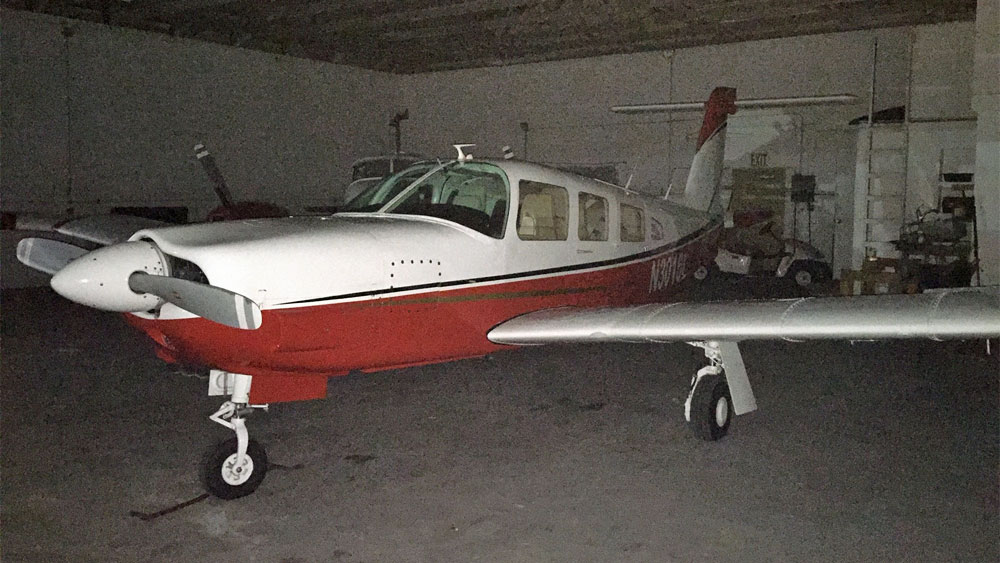WPTV Simmons plane
