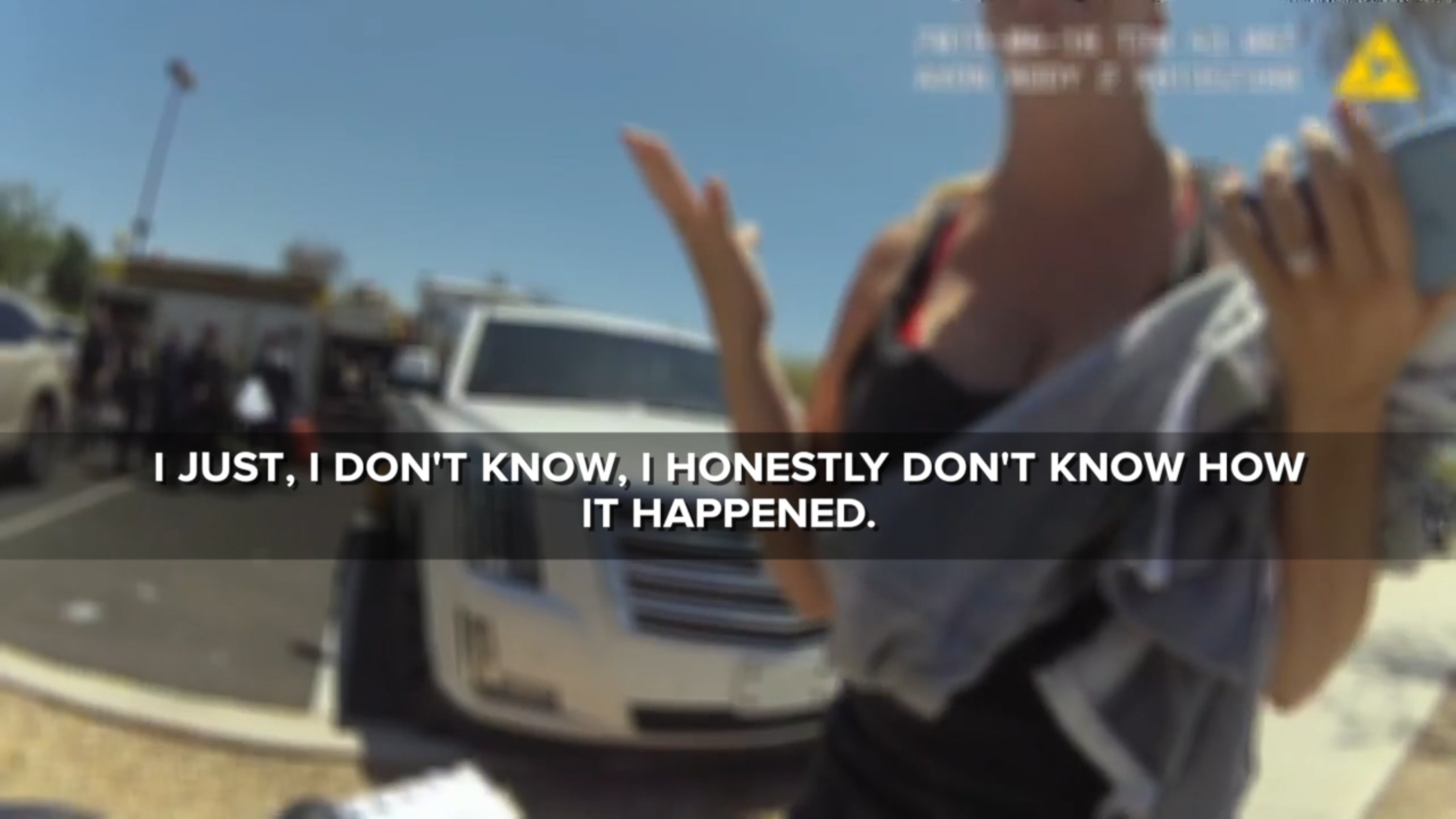KNXV Goodyear Target Baby Left in Hot Car Body Camera Video