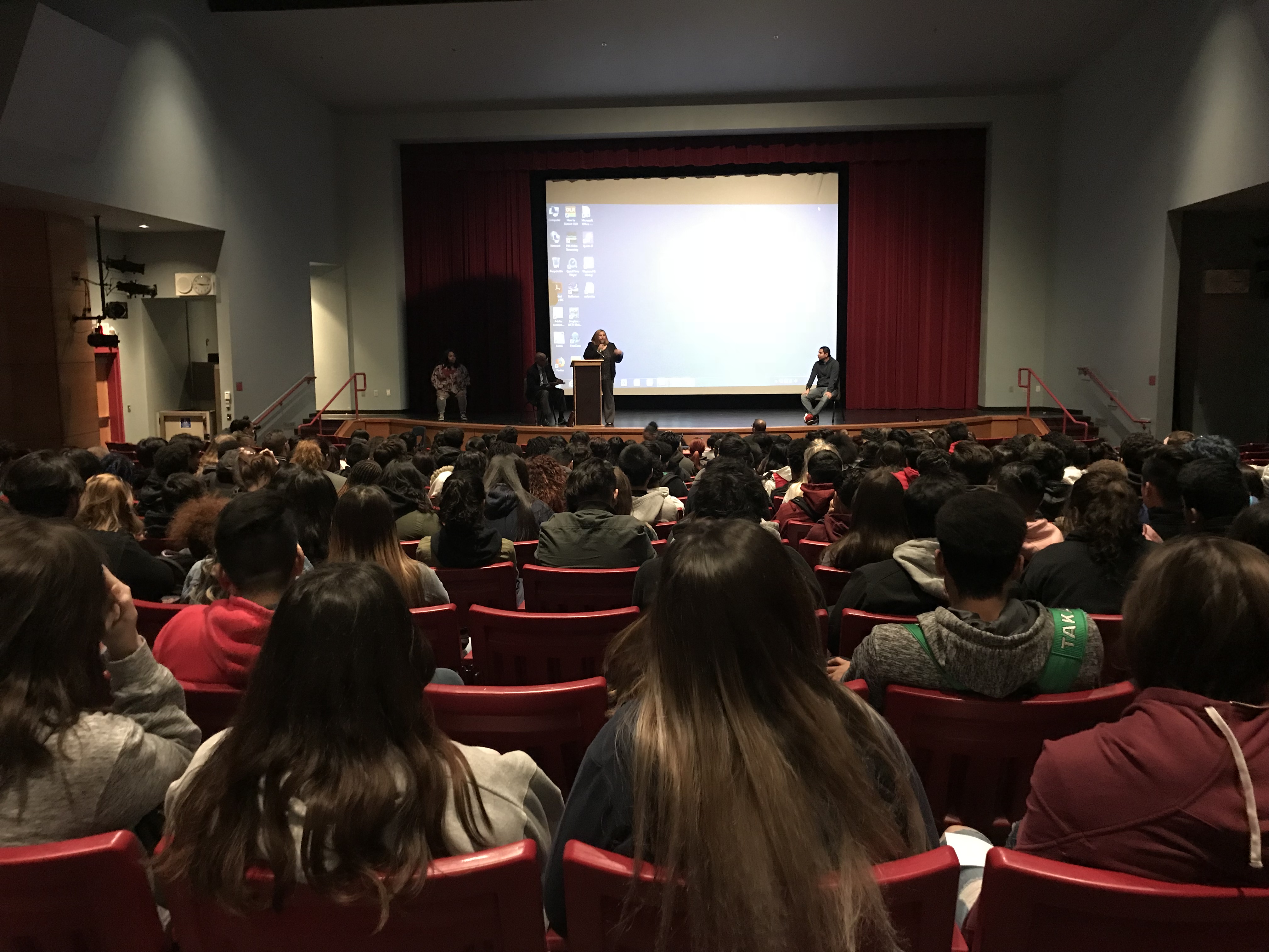 Western High School students hear anti-violence message