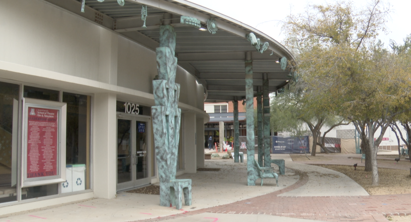 Marroney Theatre, home of the Arizona Repertory Theatre and the Next Performance Collective at UArizona 