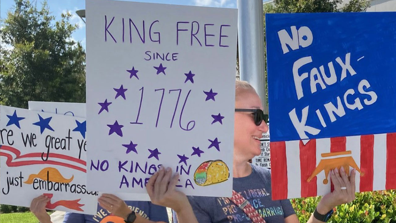 Palm Beach Gardens No Kings Day