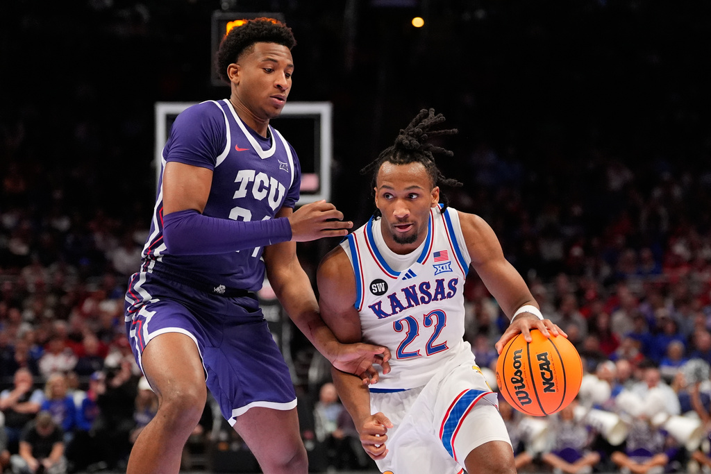 B12 TCU Kansas Basketball