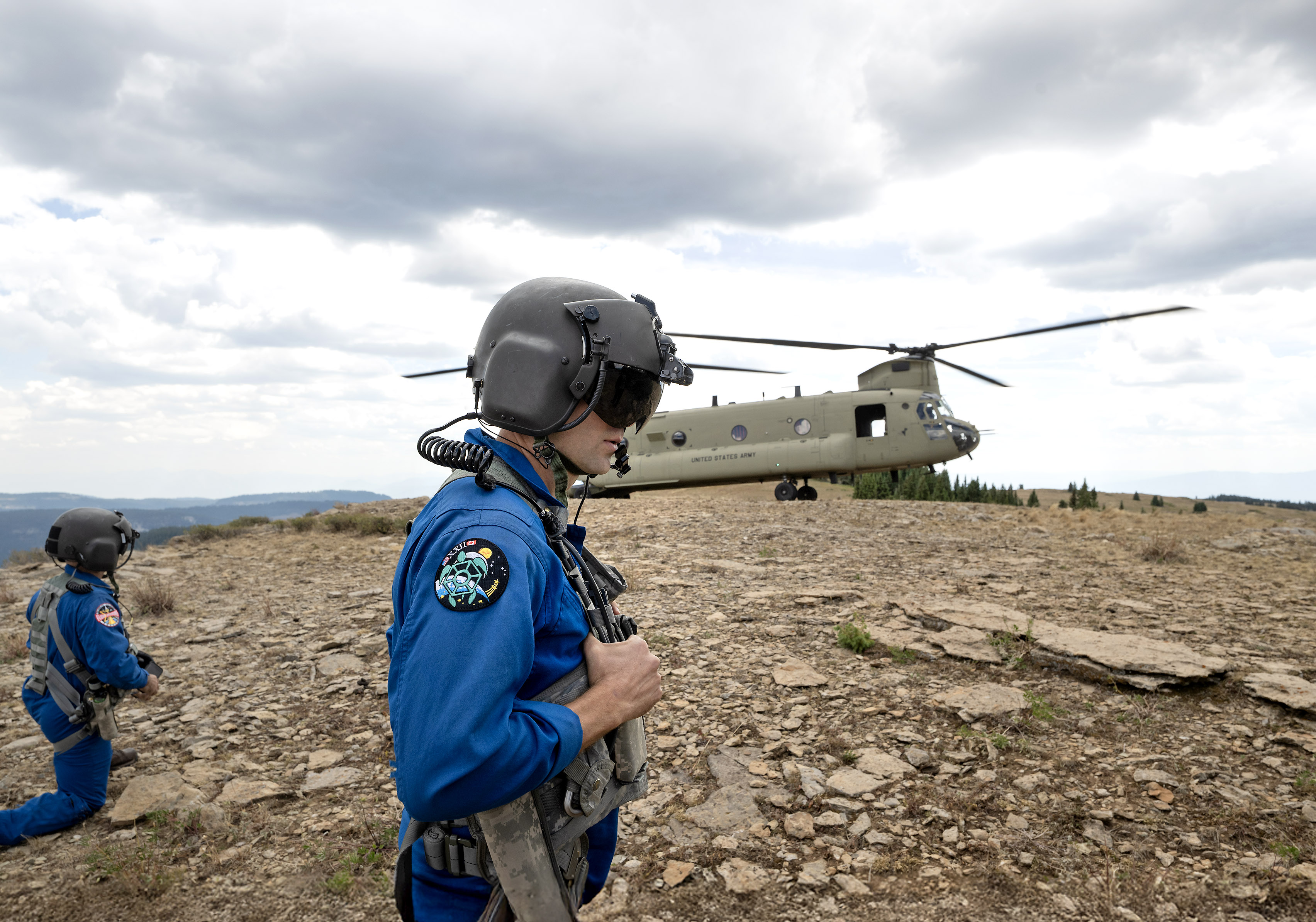 NASA MSFC High Altitude Training Site HAATS  in Eagle, Colorado, Colorado Army National Guard’s Astronaut training site for lunar landings