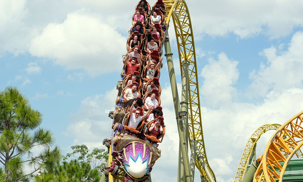 Stardust Racers roller coaster 