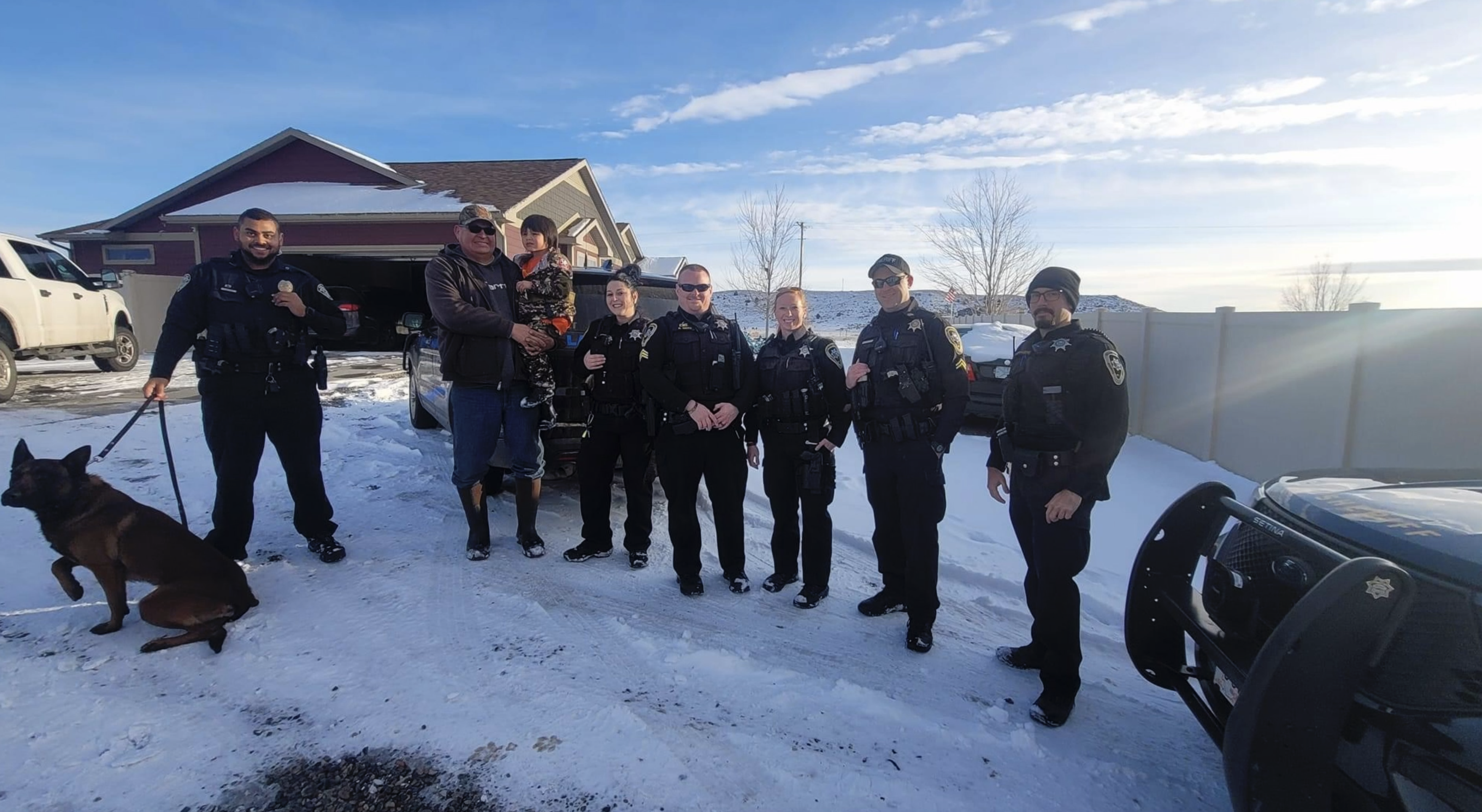 'Streets were packed': Law enforcement, neighbors help find missing Lockwood boy