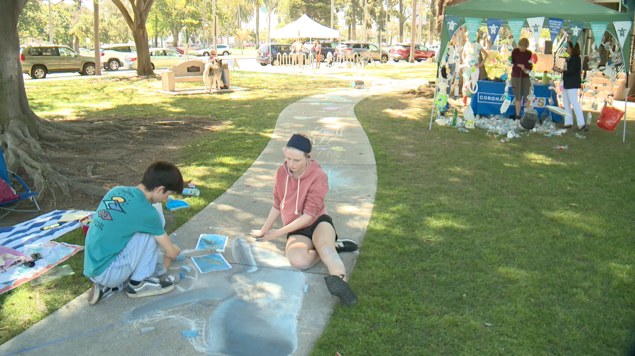 Coronado Earth Day Chalk Walk event
