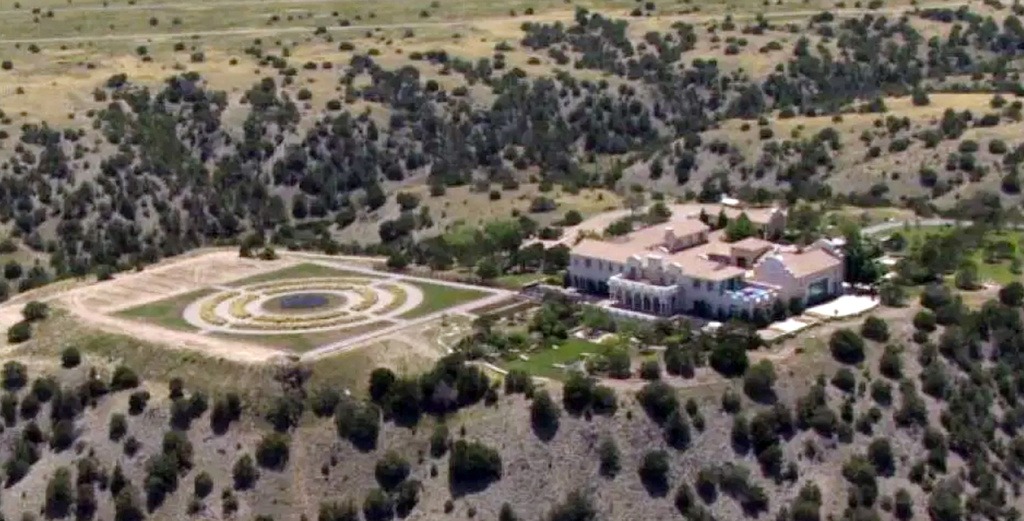 Jeffrey Epstein's Zorro Ranch is seen, July 8, 2019, in Stanley, New Mexico. An attorney for Epstein’s estate, Daniel Weiner, confirmed Tuesday, Aug. 22, 2023, that the ranch had been sold for an undisclosed price and the proceeds would be used to administer the estate and pay creditors. The property was listed in 2021 for $27.5 million. That price was later dropped to $18 million. 