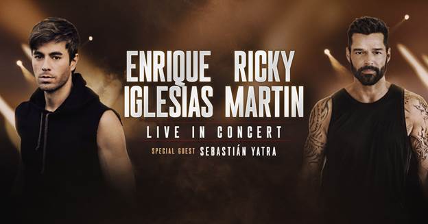 Enrique Iglesias and Ricky Martin