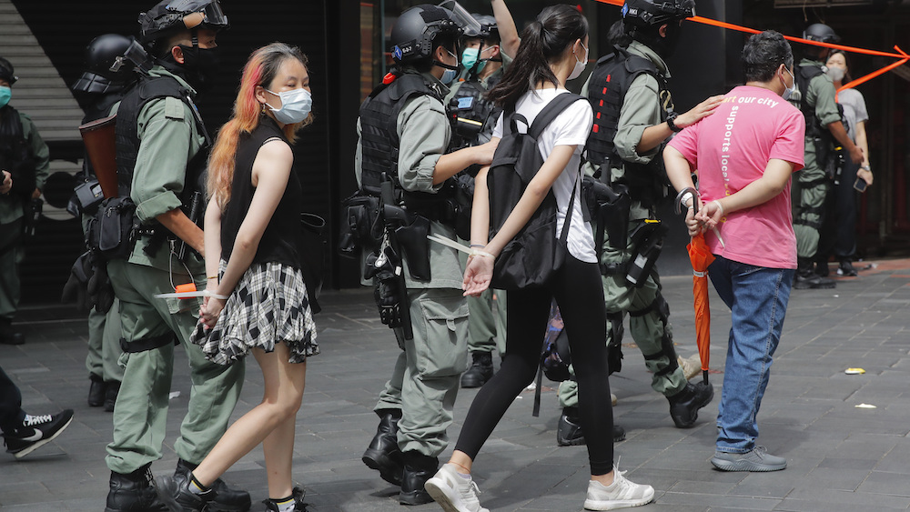 Hong Kong police make first arrests under strict new security law
