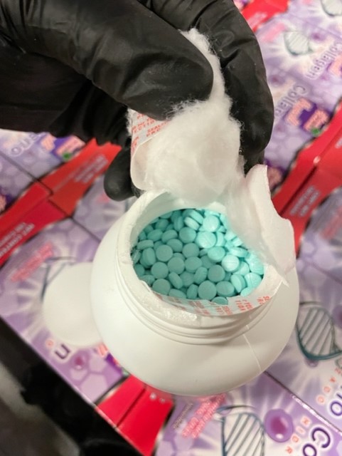 Collagen fentanyl bust 