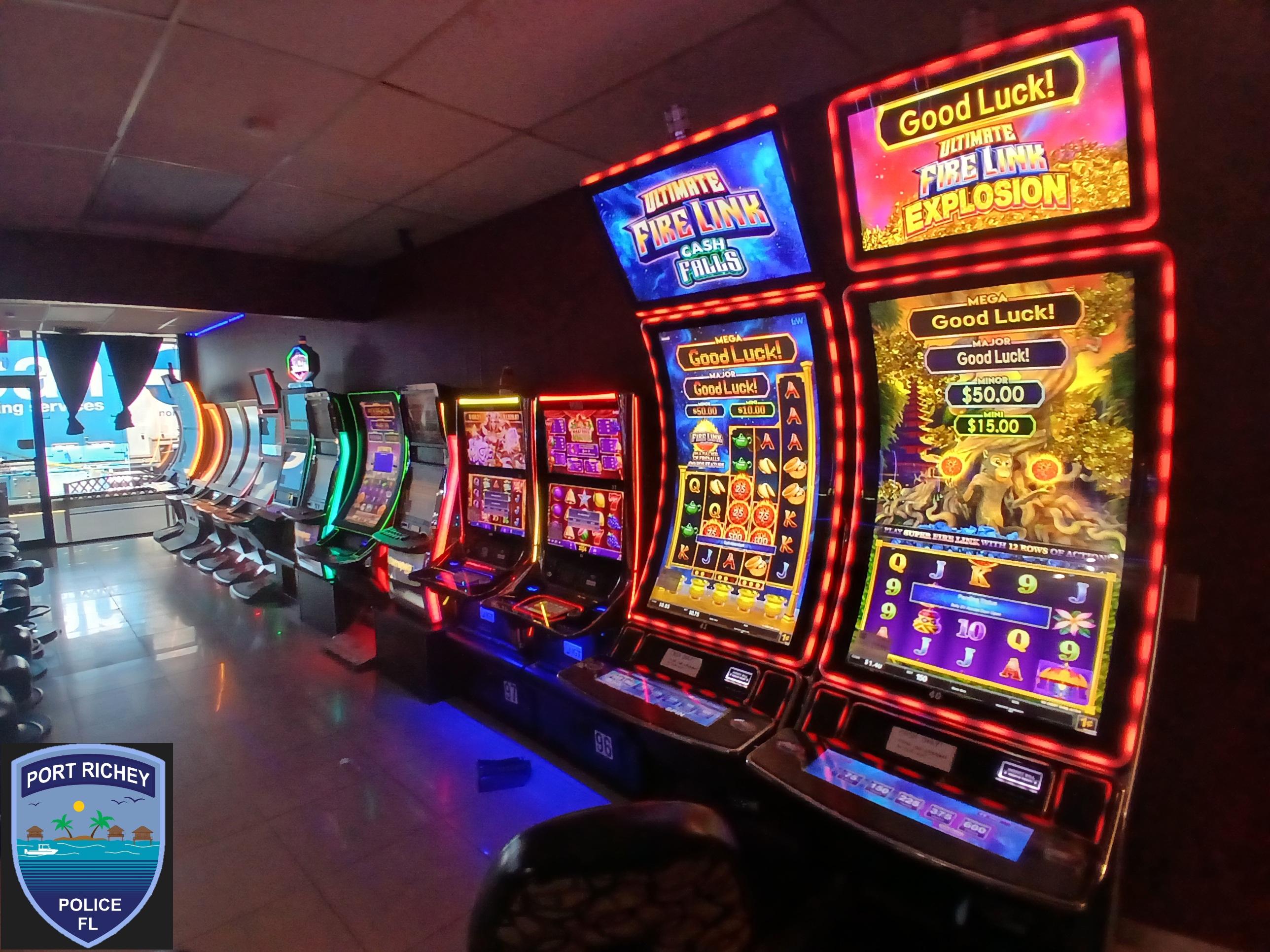 Illegal Gambling Raid