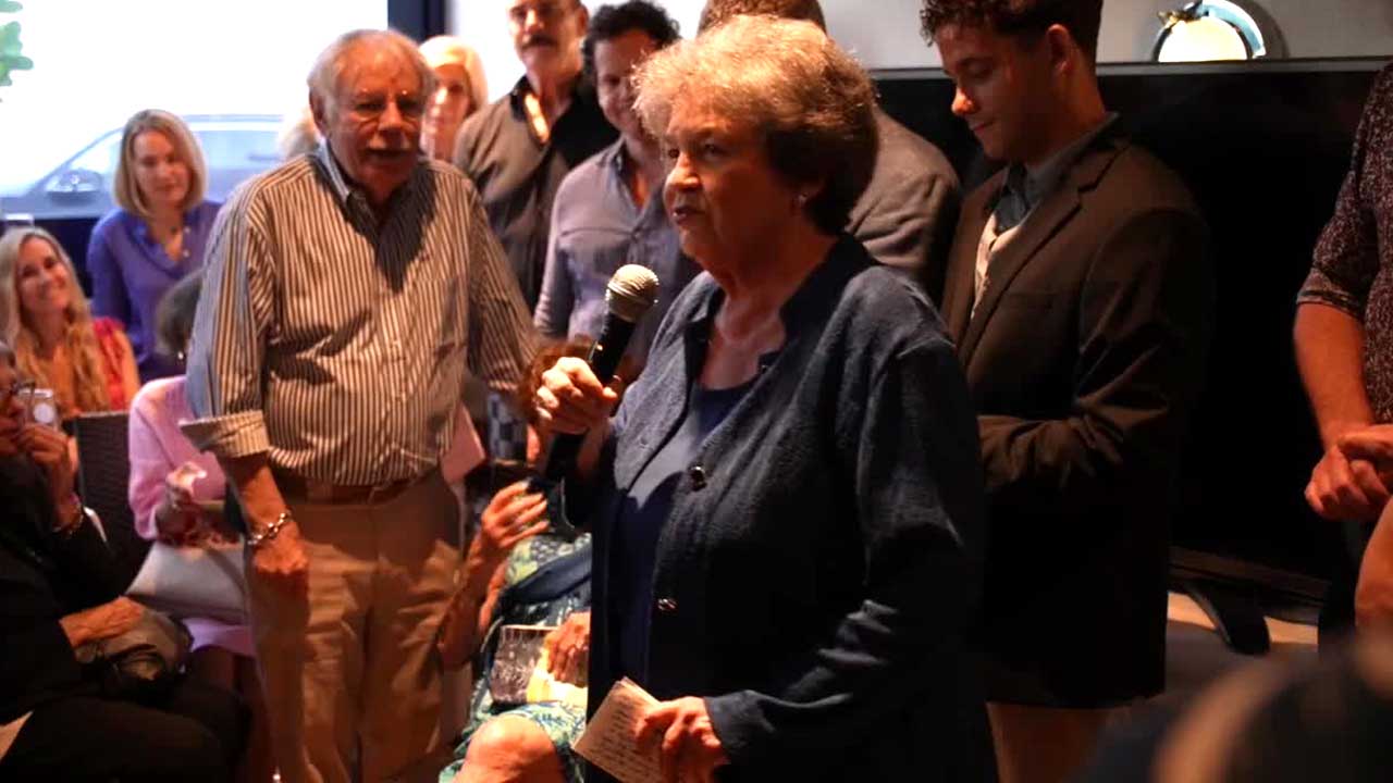 Lois Frankel celebrates winning the Democratic nomination for U.S. House in Florida's 23rd Congressional District on Aug. 18, 2026.